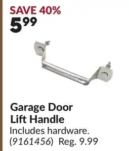 Princess Auto Garage Door LiftHandle offer