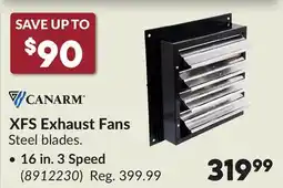 Princess Auto XFS Exhaust Fans 16 in. 3 Speed offer