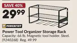 Princess Auto Power Tool Organizer Storage Rack offer