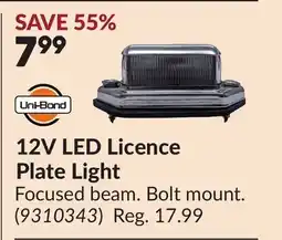 Princess Auto 12V LED Licence Plate Light offer