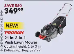 Princess Auto 21 in. 3-in-1 Push Lawn Mower offer