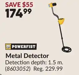 Princess Auto Metal Detector offer