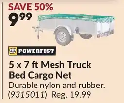 Princess Auto 5 x 7 ftMesh Truck Bed Cargo Net offer