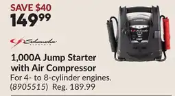 Princess Auto 1,000A Jump Starter with Air Compressor offer