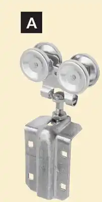 Princess Auto 2 pk Square Track Adjustable Trolleys offer