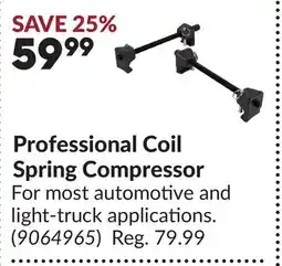 Princess Auto Professional Coil Spring Compressor offer