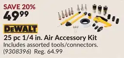 Princess Auto 25 pc 1/4 in. Air Accessory Kit offer