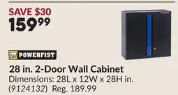 Princess Auto 28 in. 2-Door Wall Cabinet offer