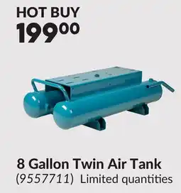 Princess Auto 8 Gallon Twin Air Tank offer