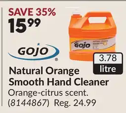 Princess Auto litre Natural Orange Smooth Hand Cleaner offer