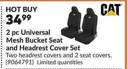 Princess Auto 2 pc Universal Mesh Bucket Seat and Headrest Cover Set offer