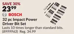 Princess Auto 32 pc Impact Power Driver Bit Set offer