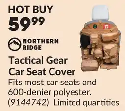 Princess Auto Tactical Gear Car Seat Cover offer