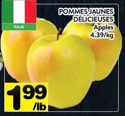 Supermarché PA POMMES JAUNES DÉLICIEUSES | Apples offer