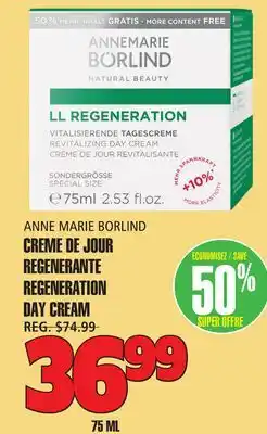 Marches Tau CREMEDEJOUR REGENERANTE ANNE MARIE BORLIND offer