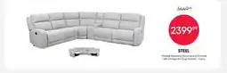 Meubles RD Steel - Modular Reclining Sectional and Console with Storage and Cup Holders - 6 pcs offer