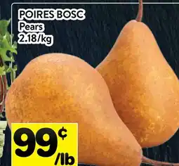 Supermarché PA POIRES BOSC | Pears offer