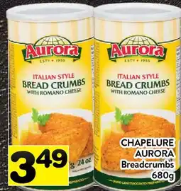 Supermarché PA CHAPELURE AURORA | Breadcrumbs offer