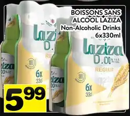 Supermarché PA BOISSONS SANS ALCOOL LAZIZA | Non-Alcoholic Drinks offer