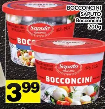 Supermarché PA BOCCONCINI SAPUTO | Bocconcini offer