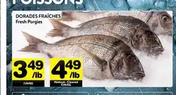 Supermarché PA DORADES FRAÎCHES | Fresh Porgies offer