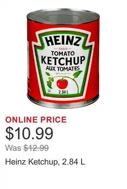 Costco Heinz Ketchup offer
