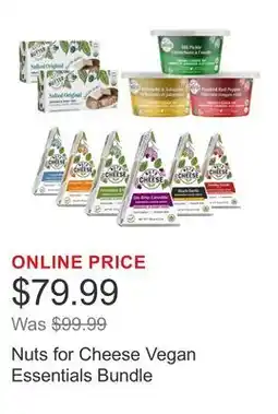 Costco Nuts for Cheese Vegan Essentials Bundle offer