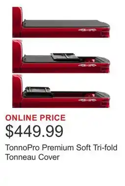 Costco TonnoPro Premium Soft Tri-fold Tonneau Cover offer
