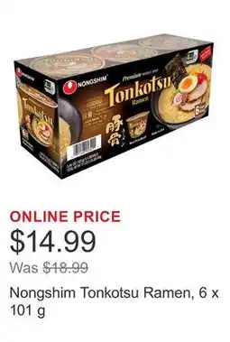 Costco Nongshim Tonkotsu Ramen offer