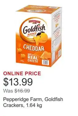 Costco Pepperidge Farm, Goldfish Crackers offer