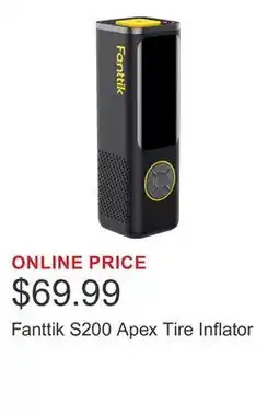 Costco Fanttik S200 Apex Tire Inflator offer