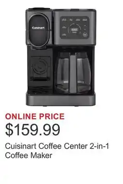 Costco Cuisinart Coffee Center 2-in-1 Coffee Maker offer
