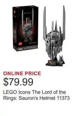 Costco LEGO Icons The Lord of the Rings: Sauron's Helmet 11373 offer