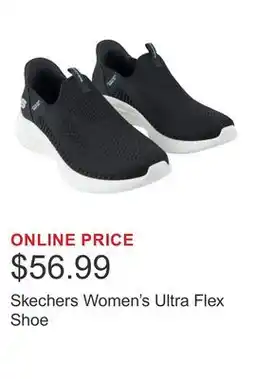 Costco Skechers Women's Ultra Flex Shoe offer