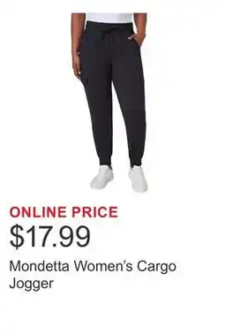 Costco Mondetta Women's Cargo Jogger offer