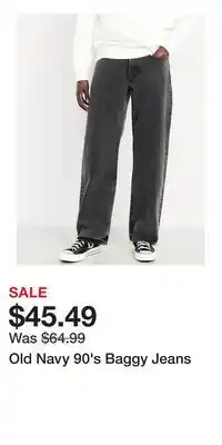 Old Navy Old Navy 90's Baggy Jeans offer