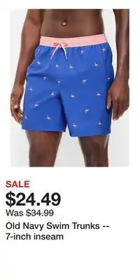 Old Navy Old Navy Swim Trunks -- 7-inch inseam offer