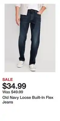 Old Navy Old Navy Loose Built-In Flex Jeans offer