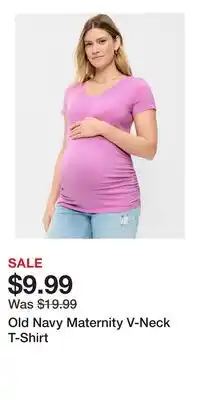 Old Navy Old Navy Maternity V-Neck T-Shirt offer