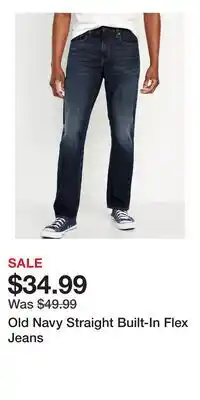 Old Navy Old Navy Straight Built-In Flex Jeans offer
