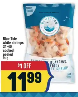 Marché Adonis Blue Tide white shrimps 31-40 cooked peeled offer