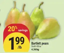 Marché Adonis Bartlett pears offer