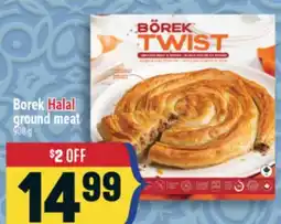 Marché Adonis Borek Halal ground meat offer