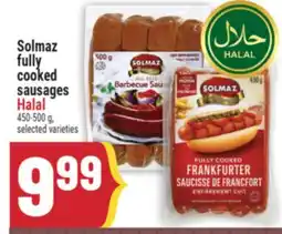 Marché Adonis Solmaz fully cooked sausages Halal offer