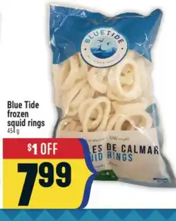 Marché Adonis Blue Tide frozen squid rings offer