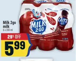 Marché Adonis Milk 2go milk offer