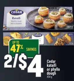 Marché Adonis Cedar kataifi or phyllo dough offer