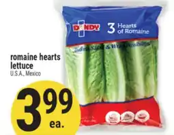 Marché Adonis Romaine hearts lettuce offer