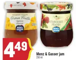Marché Adonis Menz & Gasser jam offer