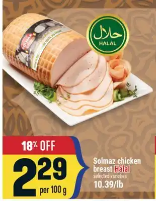 Marché Adonis Solmaz chicken breast Halal offer